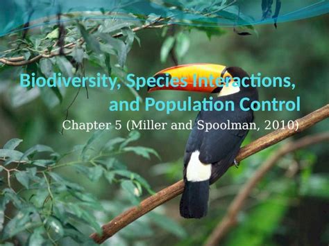 Pptx Apes Chapter Biodiversity Species Interactions And Population