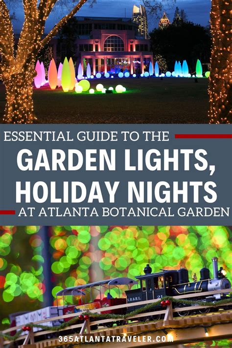 Atlanta Botanical Garden Lights Holiday Nights Brilliant Holiday Fun