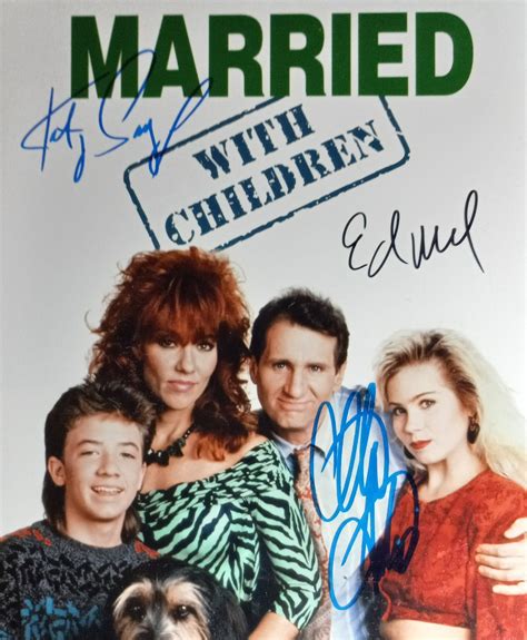 Married With Children Cast X3 Signed 8x10 Photo W/ A1COA Ed - Etsy