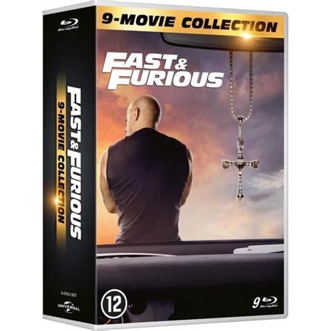 Fast And Furious Coffret Films Blu Ray Cdiscount Dvd