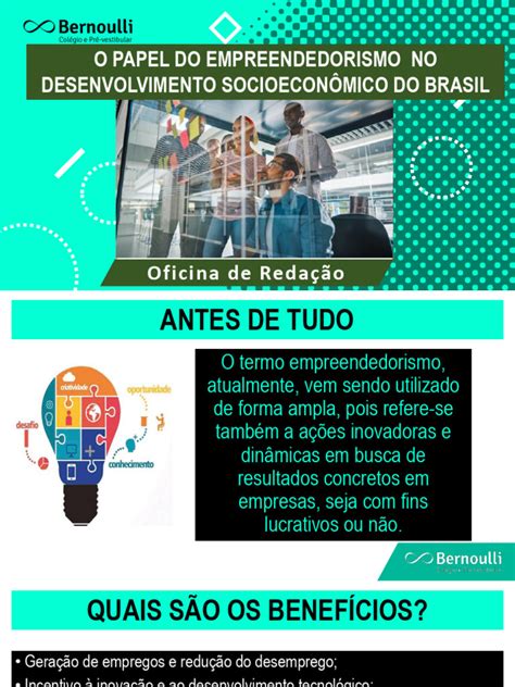 O Papel Do Empreendedorismo No Desenvolvimento Econômico - O Papel Do Empreendedorismo Você | PDF | Empreendedorismo | Empresa Startup