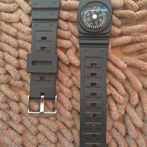 Jual Tali Jam Tangan Karet Strap Rubber Kompas Uk Mm Shopee Indonesia