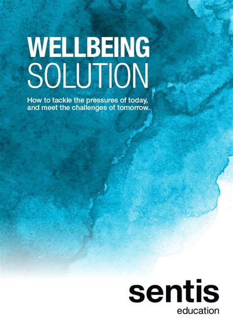 Wellbeing_Solution - Sentis Education