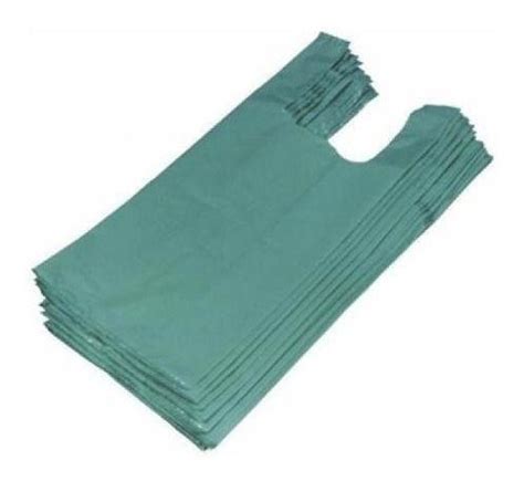 Sacola Reciclada 35X45 Verde 5Kg Lojas Higipack Móveis para