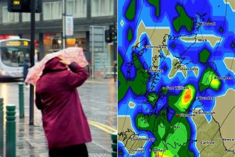 Scotland Weather Forecast Heavy Rain To Drown Scotland And Cause