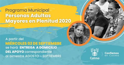 A Partir De Este 2 De Septiembre Se Entregan A Domicilio Los Apoyos