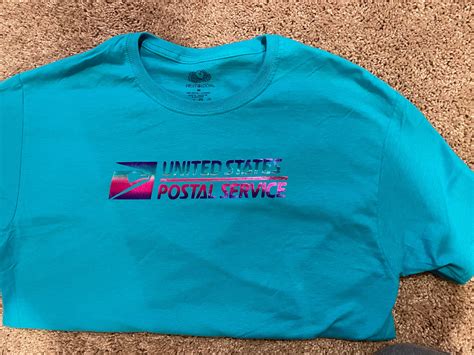 Usps Customizable T Shirt Teal Etsy