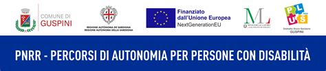 Percorsi di autonomia per persone con disabilità Comune di Guspini