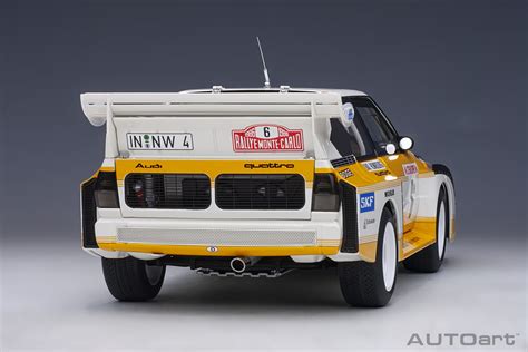 Audi Quattro S1 Rally Monte Carlo 1986 H.Mikkola/A.Hertz #6 | AUTOart