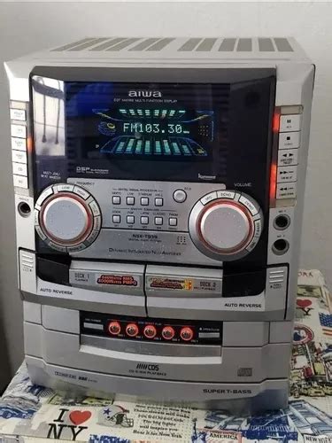 Mini System Aiwa Nsx T939 MercadoLivre