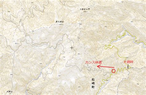 大鍋林道で大鍋峠を越えよう 林道のその先に