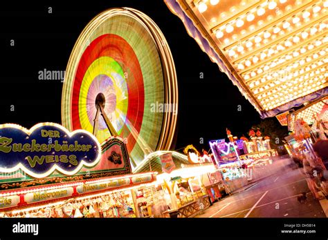 Fairground At Night Hi Res Stock Photography And Images Alamy