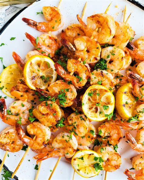 Cajun Garlic Butter Grilled Shrimp Skewers Beautiful Eats Things