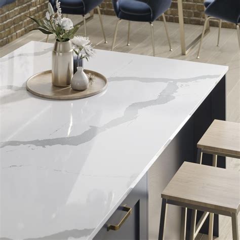 Calacatta Quartz Kitchen Surfaces Silestone Stone Surface Marble