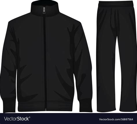 Black Tracksuit Vector Download A Free Preview Or High Quality Adobe