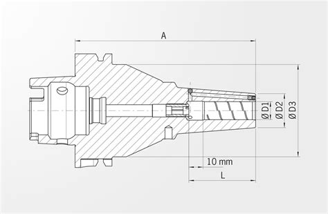 Power Shrink Chuck DIN 69893 1 HSK A63 80 10 ZG130 With Cool