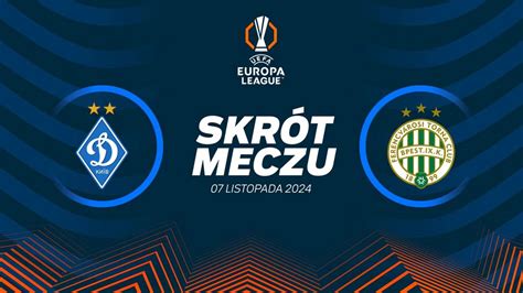 Dynamo Kij W Ferencvaros Skr T Meczu Polsatsport Pl