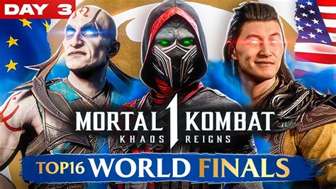 2000 TOP16 WORLD FINALS DAY 3 Ragequits Upsets Surprises Mortal