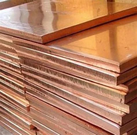 Square Copper Plate For Industrial Thickness 3 Mm At Rs 825 Kg In Nashik