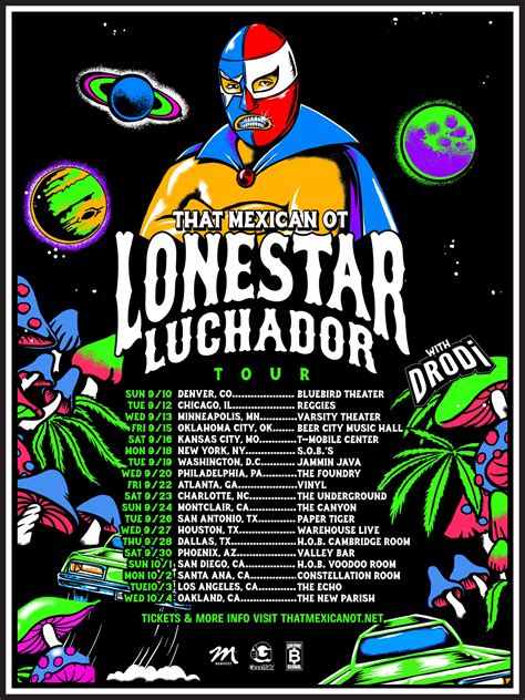 That Mexican Ot Announces Lonestar Luchador Tour Shares Cowboy