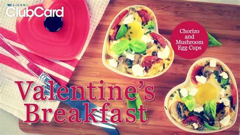 Valentines Day Recipe How To Make Mushroom And Chorizo Egg Cups Youtube