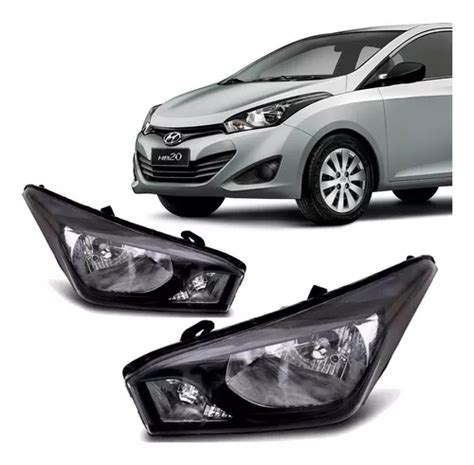 Par Farol Hyundai Hb M Sc Negra Parcelamento