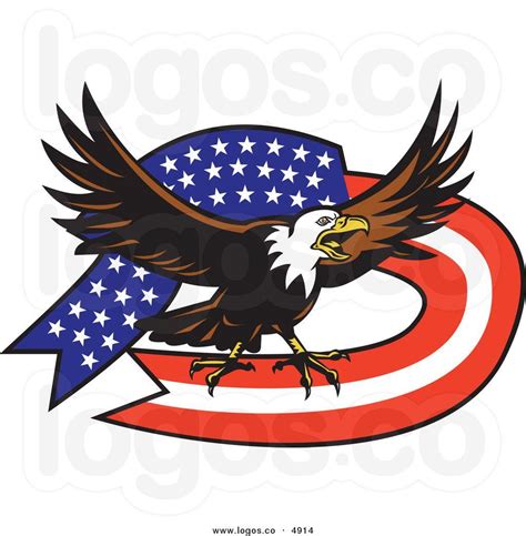 Flag Eagle Logo LogoDix