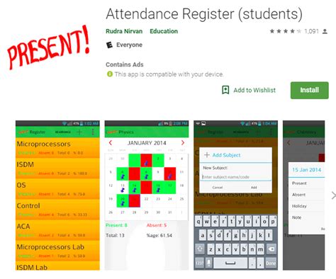 5 Of The Best Attendance Apps For Android Make Tech Easier