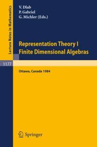 Representation Theory I Proceedings Of The Fourth International