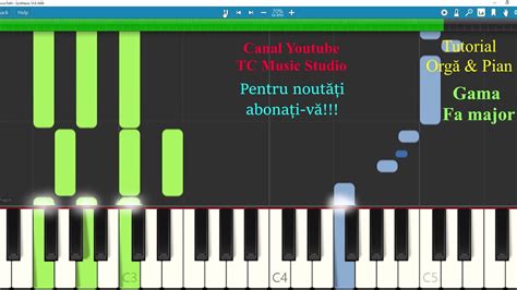 Pușca și Cureaua Lată Tutorial Orgă And Pian Youtube