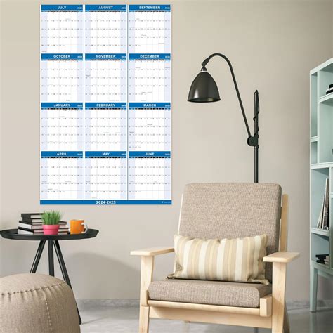 Vibrant Focus Calendario Anual De Pared Calendario De Pared