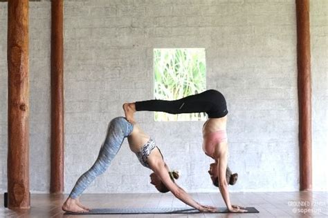 50 Partner Yoga Poses for Friends or Couples | Partner yoga poses ...