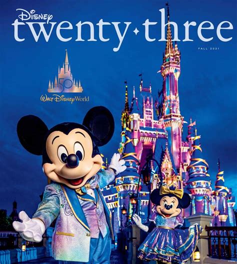 Wdw D Celebrates Walt Disney Worlds Th Anniversary In Fall