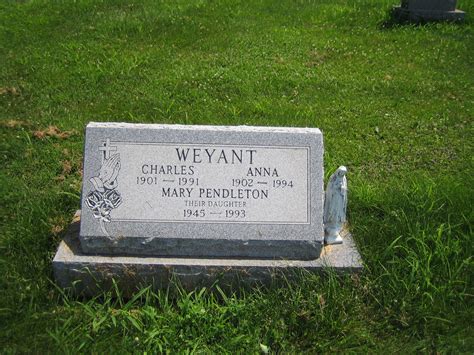 Charles Weyant 1901 1991 Find A Grave Memorial