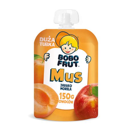 Mus Bobo Frut jabłko morela 150g Nestle Nutrition Sklep Społem Kielce