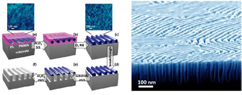 Left Sis Lithography Using Block Copolymer A Self Assembled Download Scientific Diagram