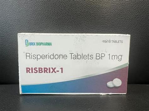 White Risperidone 1 Mg Tablet At Best Price In Mumbai Dheer