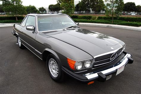 1977 Mercedes Benz 450 SL W 107 W107 SL Roadster Anthracite Grey