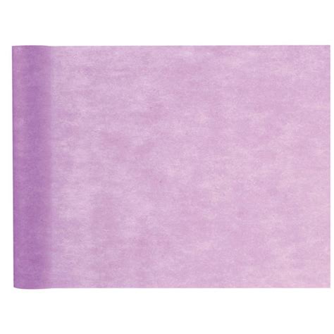 Tafelloper Op Rol Lila Paars 30 Cm X 10 M Non Woven Polyester