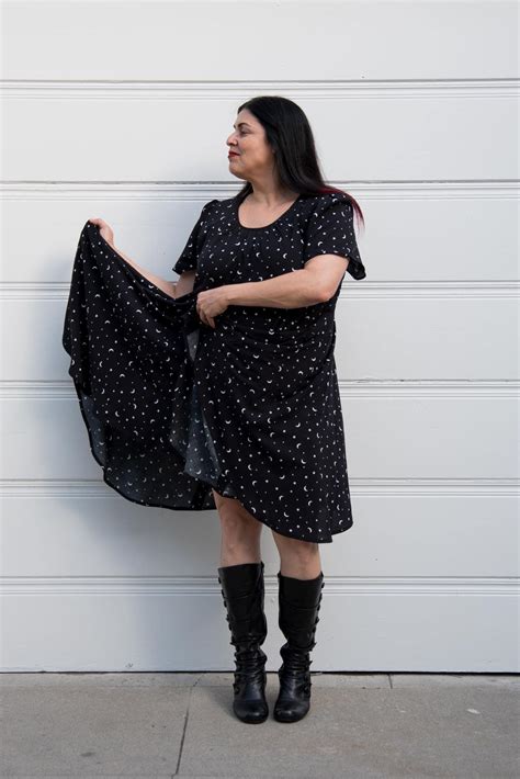 The Moon and the Stars: Goth Willow Dress