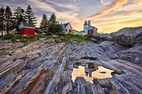 Pemaquid Lighthouse Reflection Photograph By Benjamin Williamson Fine