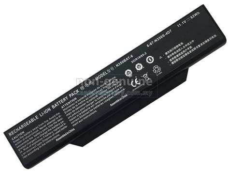 Clevo N Bat Battery High Grade Replacement Clevo N Bat Laptop