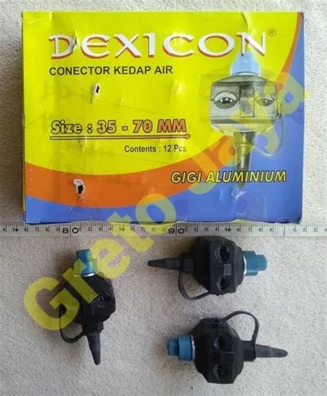 Tap Connector Konektor Kedap Air Plat Baut Sambungan Kabel Tiang