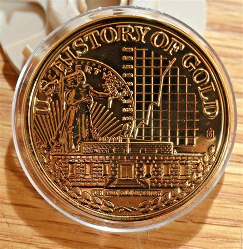 Details About 2010 Proof The History Of Gold And The 1937 Fort Knox Vault Commemorative Coin