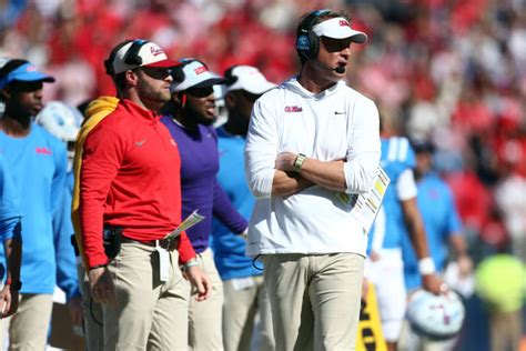 Lane Kiffin Ole Miss Rebels Playing With House Money Against Georgia