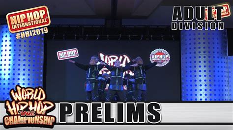 Immortals Spain Adult HHI 2019 World Hip Hop Dance Championship