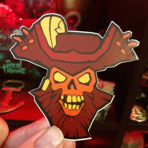 Flame Heart Decal Sea Of Thieves Inspired Etsy