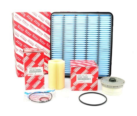 Genuine Toyota Filter Kit Land Cruiser Vdj V Litre