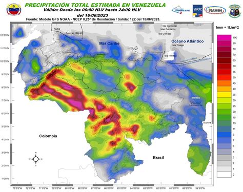 Inameh Prev Lluvias En Varias Regiones Del Pa S Este Jun Tras El