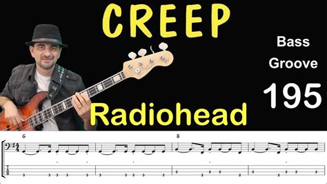 Creep Radiohead How To Play Bass Groove Cover With Score Tab Lesson